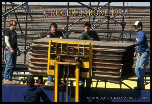 South Philly Stagehand Constructs Rolling Stones Stage in JFK Stadium