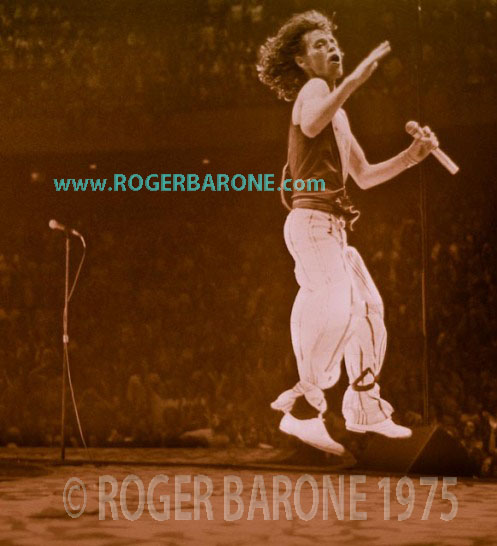 jagger_white_leap mick jagger & rolling stones performing at spectrum arena philadelphia photo roger barone