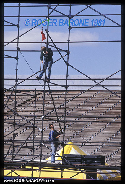 rolling stones stage jfk setup