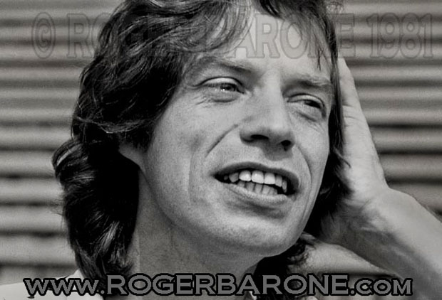 Mick Jagger JFK Stadium press conference