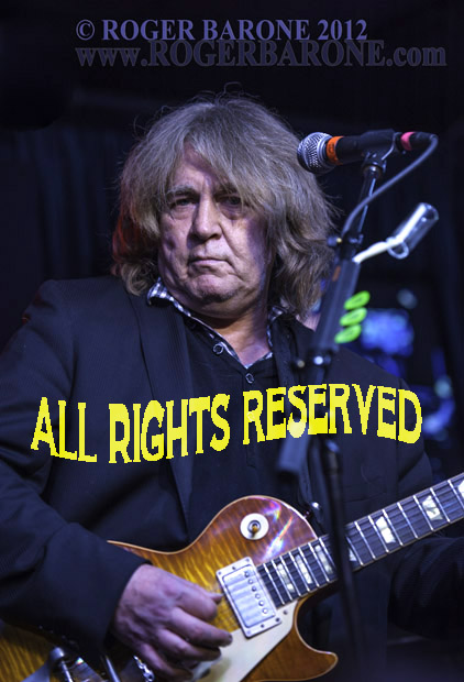 Former Rolling Stones guitarist Mick Taylor performing at the Iridium Club in New York (5/12/12) © Roger Barone