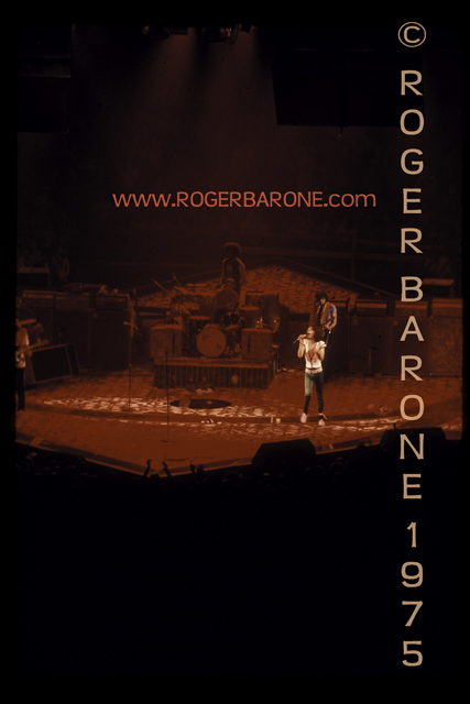 Rolling Stones Mick Jagger singing "Star Star" at the Spectrum Arena (6/30/75)