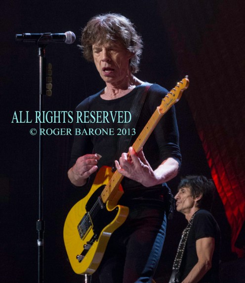Mick Jagger Wells Fargo Center © roger barone 2013