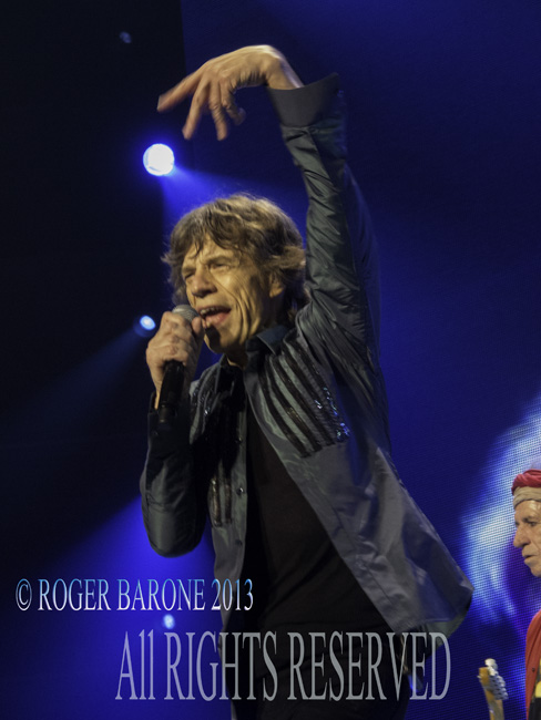 mick jagger wells fargo center jun 21, 2013 photo by roger barone
