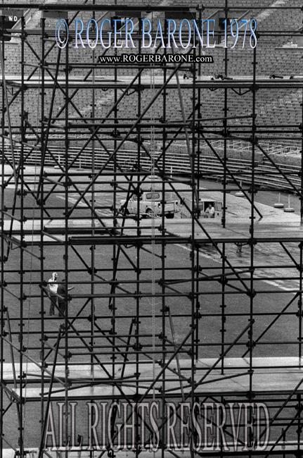 Rolling Stones JFK Stadium Stage june 12, 1978 © roger barone