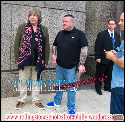 rolling stones mick taylor outside philly four seasons hotel. june 23, 2013, © roger barone
