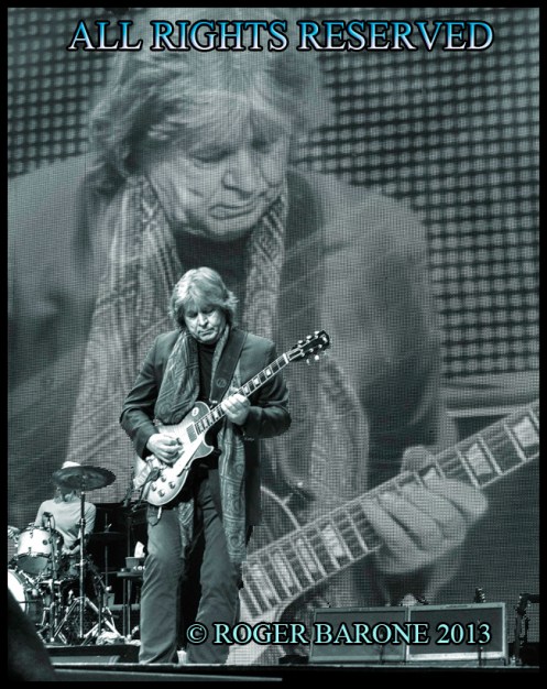 Rolling Stones guitarist Mick Taylor: Wells Fargo Center, June 21, 2013 photo by ©  roger barone