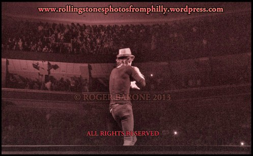 Mick Jagger wearing hat Emotional Rescue june 21, 2013 photo by roger barone