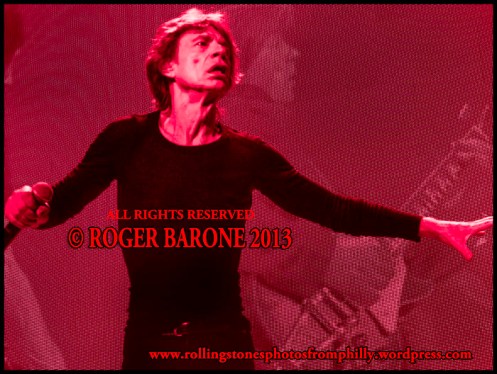 Mick Jagger Wells Fargo Center concert june 21, 2013 photo by roger barone