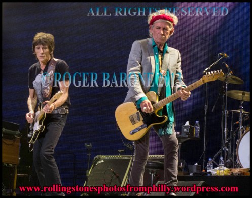 keith richards ronnie wood wells fargo center philly photo by roger barone
